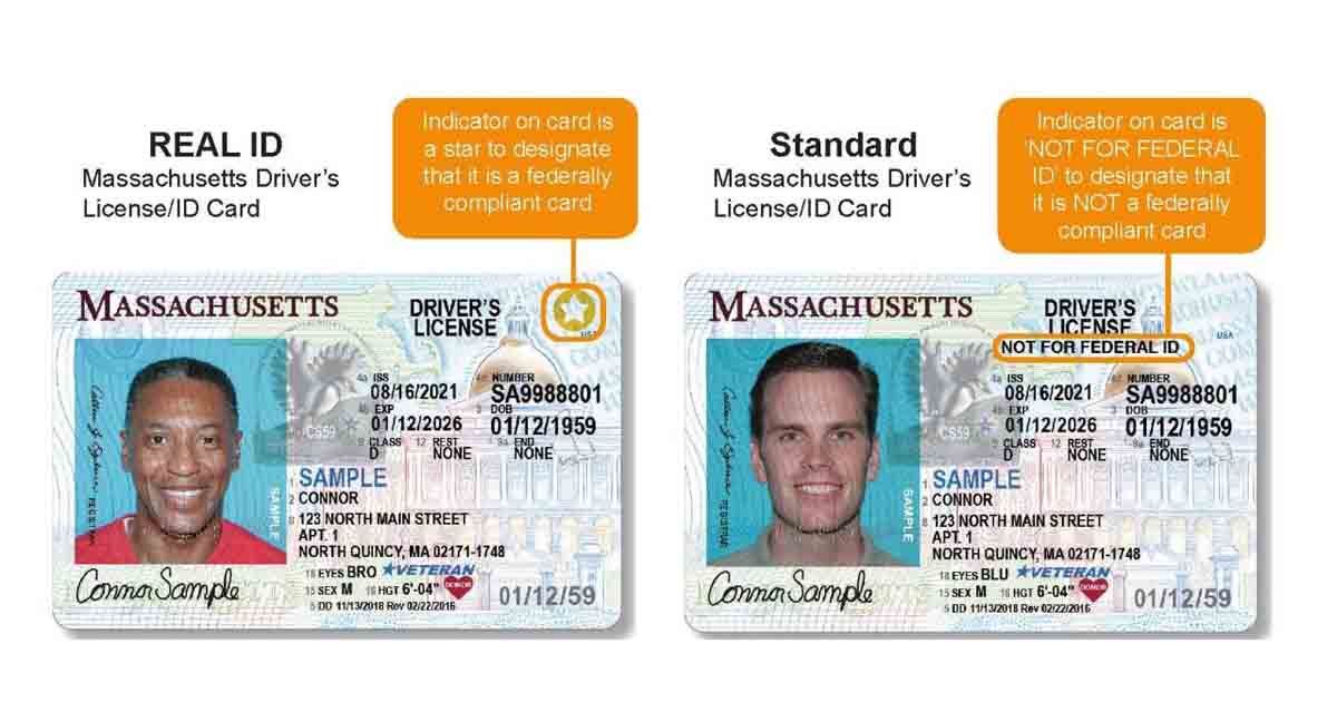 MA RMV Issuing REAL IDs Soon - You'll Need One