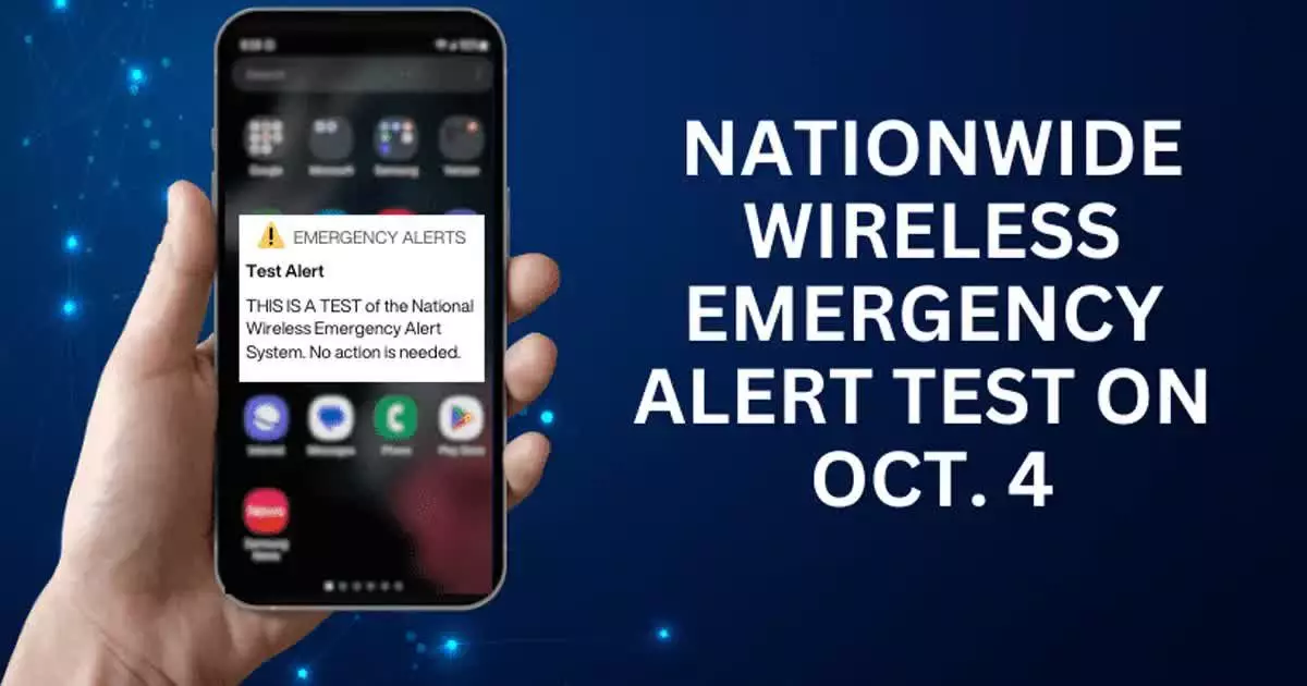 Every Cell Phone to Receive Emergency Test Message Wednesday