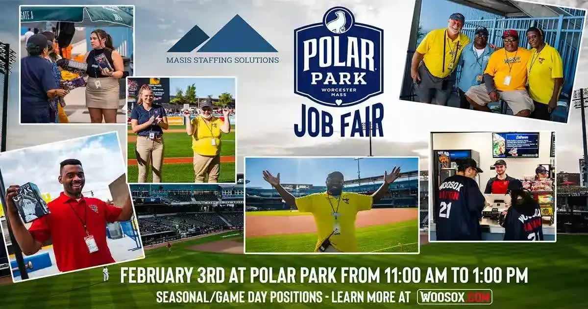 WooSox Hold Polar Park Job Fair for 2024 Season