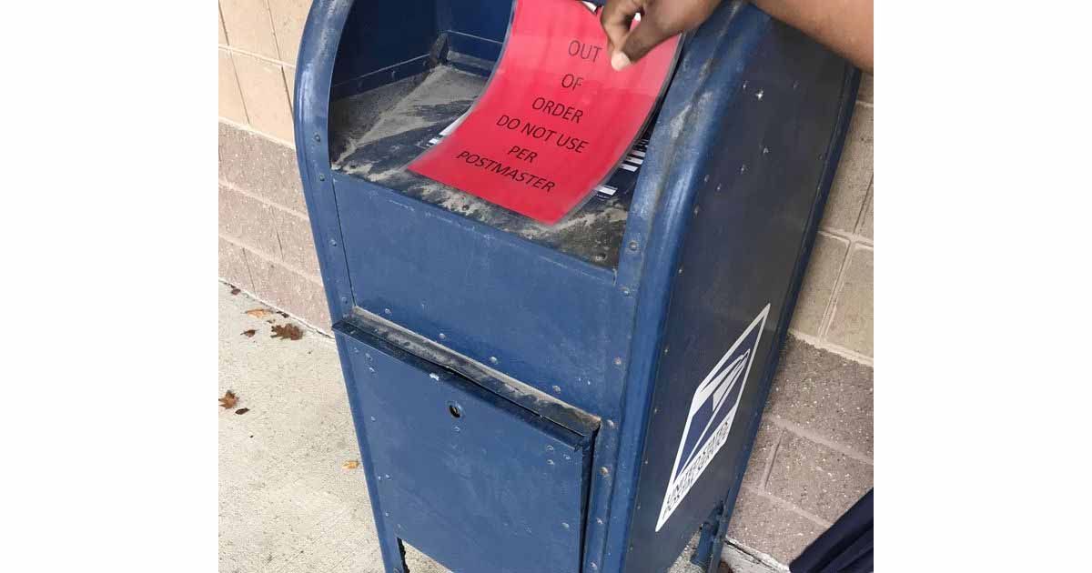 Post Office Mailbox Broken into in West Boylston