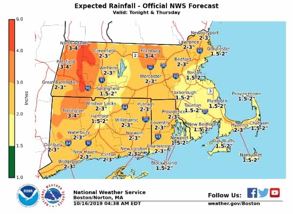 October 16, 2019 National Weather Service